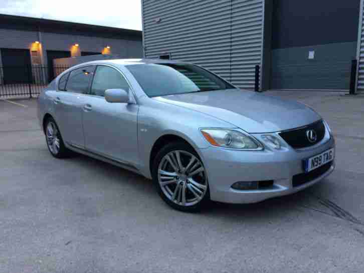 2007 LEXUS GS 450H SE L AUTO HYBRID ELECTRIC SILVER LEATHER NAV CAMERA PRIVACY