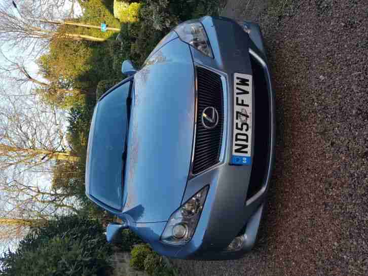 2007 LEXUS IS 220D SE-L Blue multimedia Sat Nav Reversing Cameras