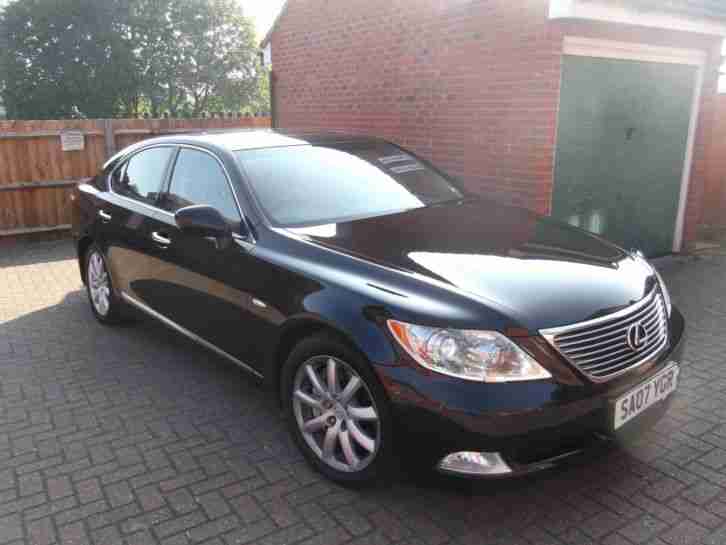 2007 LEXUS LS 460 SE AUTO BLACK FULL SERVICE HISTORY FULLY LOADED IMMACULATE