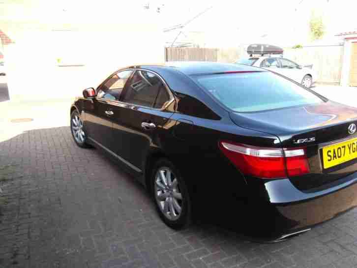 2007 LEXUS LS 460 SE AUTO BLACK FULL SERVICE HISTORY FULLY LOADED IMMACULATE