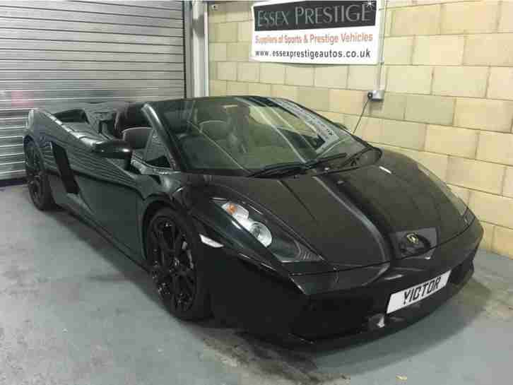 2007 Lamborghini Gallardo 5.0 V10 Spyder E-Gear 2dr