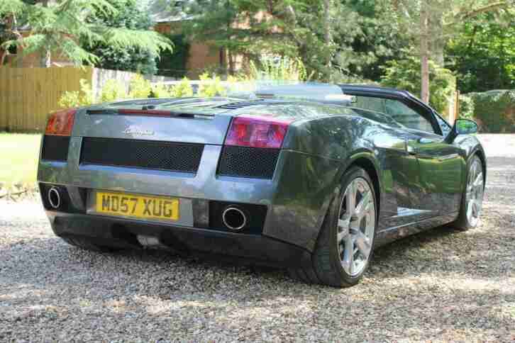 2007 Lamborghini Gallardo 5.0 V10 Spyder E-Gear 4WD 2dr