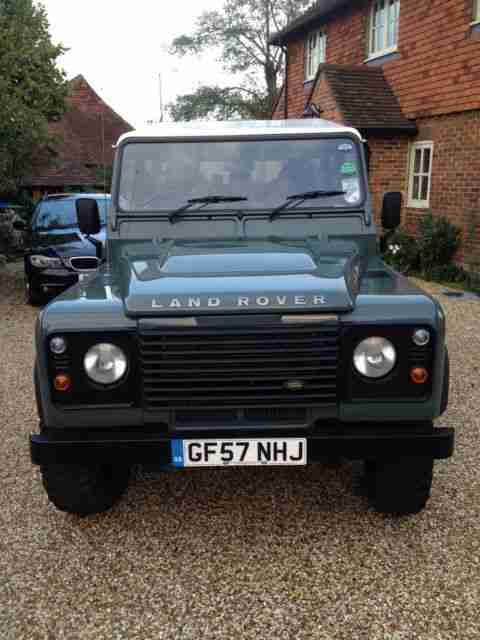 2007 Land Rover Defender 110 2.4TDCi Green Manual 42k