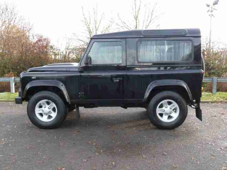 2007 Land Rover Defender 90 Xs Sw Swb Diesel Black Manual