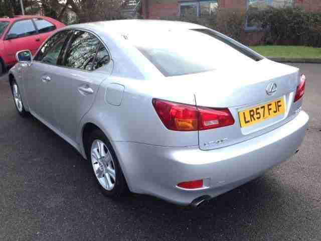 2007 Lexus IS 2.5 4dr Petrol Silver Automatic