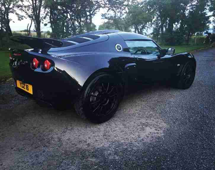 2007 Exige Starlight black . Stunning