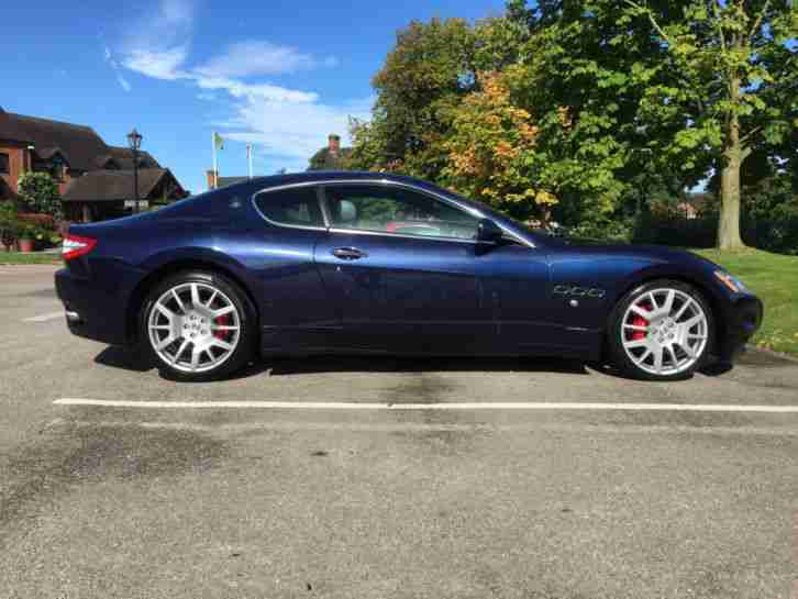 2007 MASERATI GRAN TURISMO V8 AUTO BLUE FSH ONLY 31,600 MILES