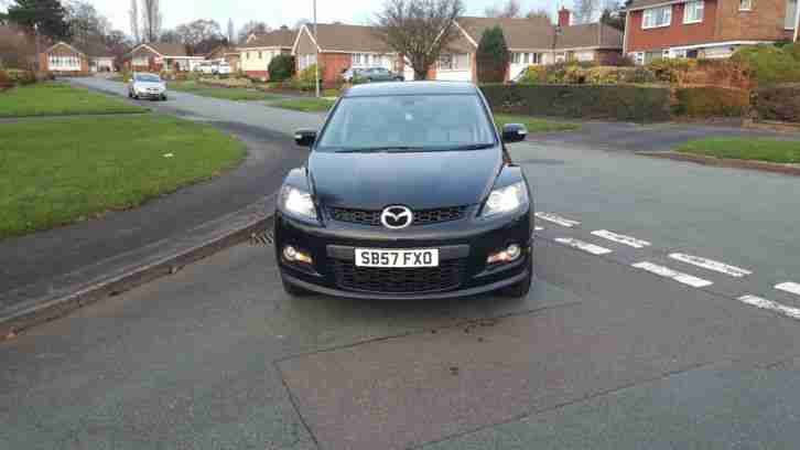 2007 MAZDA CX-7 BLACK - NEW TYRES , HIGH SPECS - FIRST TO SEE WILL BUY