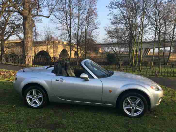 2007 MAZDA MX-5 COUPE SUNLIGHT SILVER*NO RESERVE*STUNNING & RARE COUPE CABRIOLET