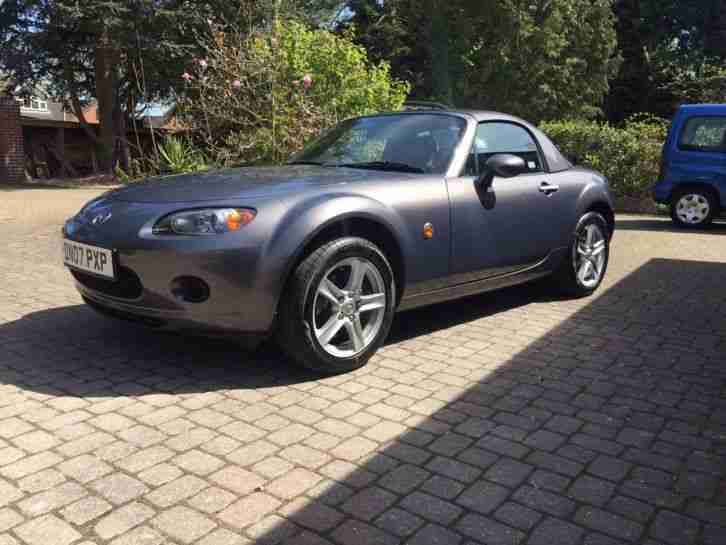 2007 MAZDA MX-5 GREY AIR CON LEATHER 43K MILES 12 MONTHS MOT MK3 VGC