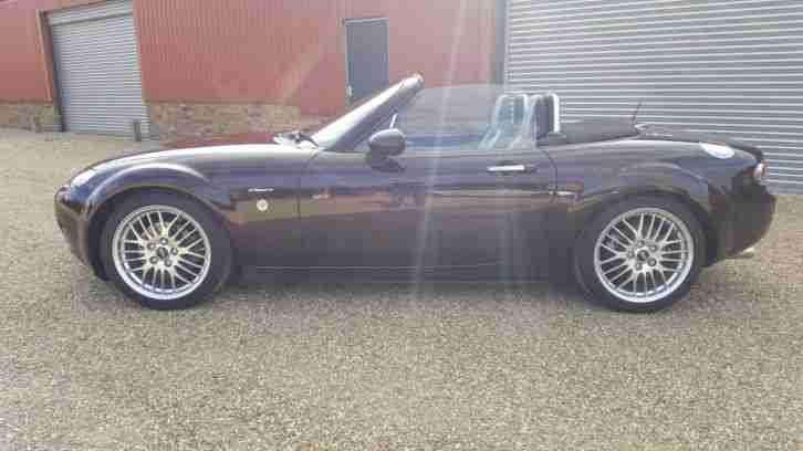 2007 MAZDA MX-5 ZSPORT BBR TURBO 275BHP RADIANT EBONY MICA