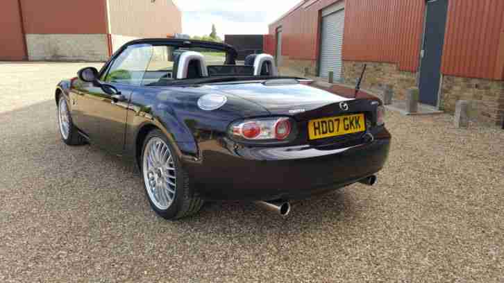 2007 MAZDA MX-5 ZSPORT BBR TURBO 275BHP RADIANT EBONY MICA