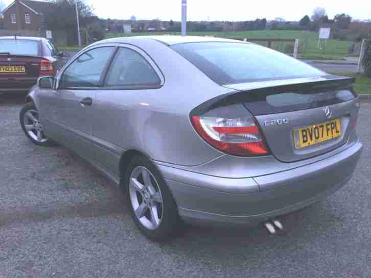 2007 MERCEDES C200 CDI SE SILVER