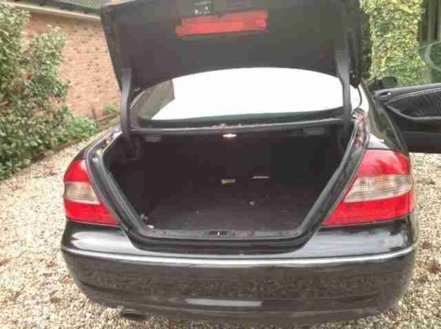 2007 MERCEDES CLK220 CDI SPORT AUTO BLACK