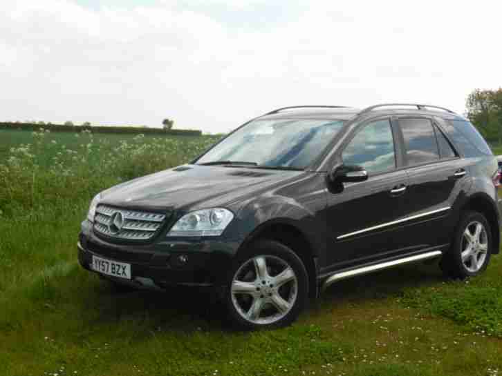 2007 MERCEDES ML 280 CDI SPORT AUTO BLACK