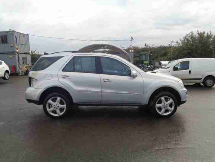 2007 MERCEDES ML 280 SPORT 3.0 DIESEL 7 SPEED AUTO DAMAGED REPAIRABLE SALVAGE