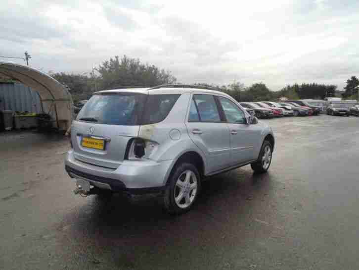 2007 MERCEDES ML 280 SPORT 3.0 DIESEL 7 SPEED AUTO DAMAGED REPAIRABLE SALVAGE