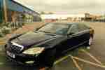 2007 MERCEDES S320 CDI L AUTO BLACK