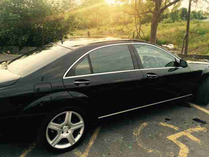 2007 MERCEDES S320 CDI L AUTO BLACK