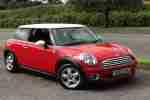 2007 COOPER RED WITH WHITE ROOF FACE