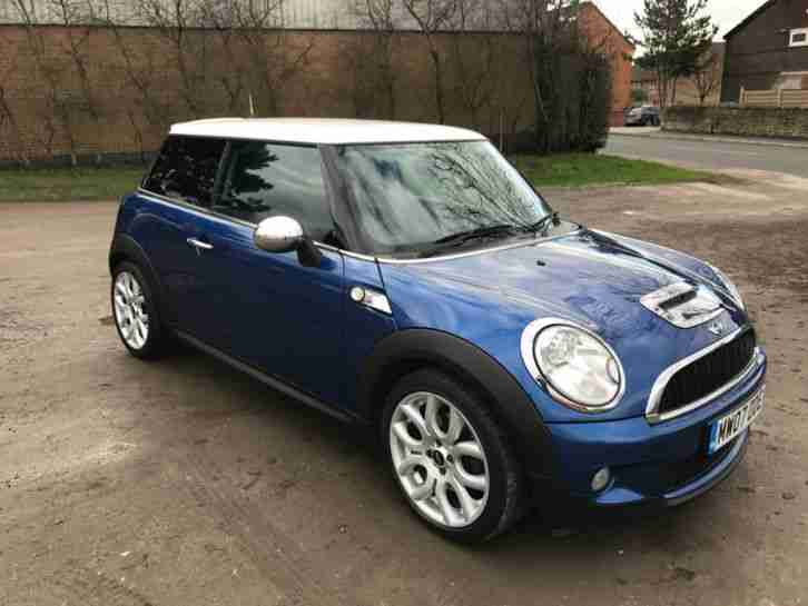 2007 MINI COOPER S BLUE FULL HISTORY