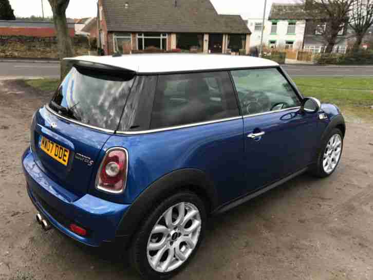 2007 MINI COOPER S BLUE FULL HISTORY