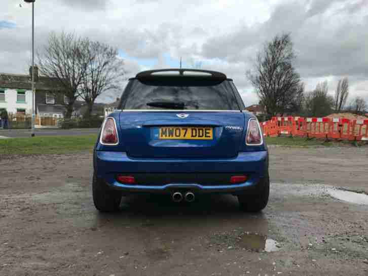 2007 MINI COOPER S BLUE FULL HISTORY