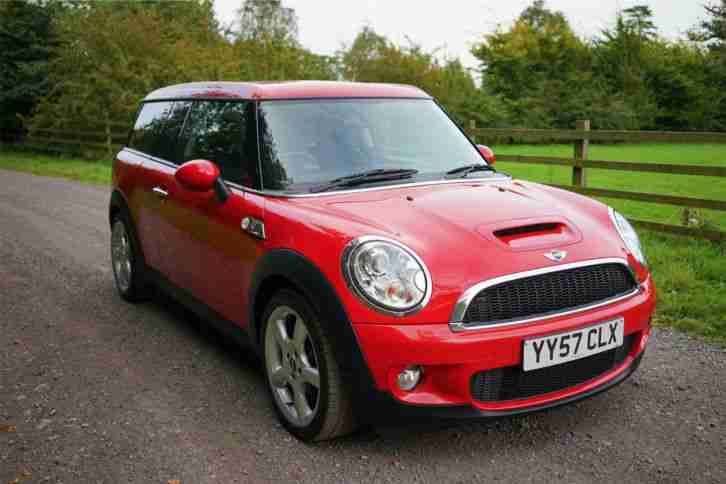 2007 COOPER S CLUBMAN RED