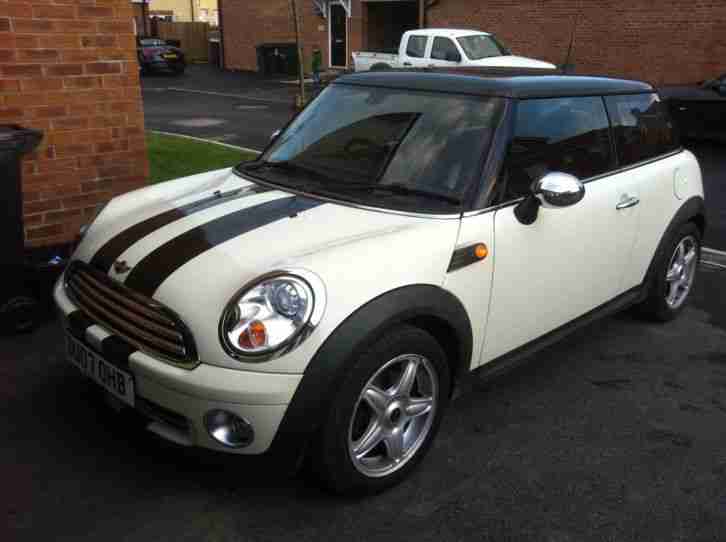 2007 COOPER WHIT SAT NAV,XENON