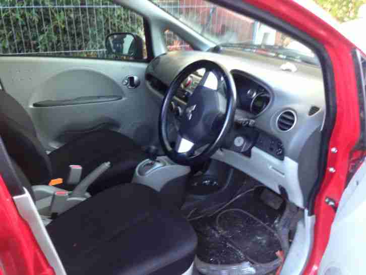 2007 MITSUBISHI IQ RED SMALL MICRO TOWN CAR 600CC SMART CAR SIZE SPARES REPAIR