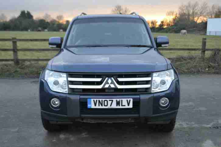 2007 MITSUBISHI SHOGUN 3.2DI-DC LWB AUTO ELEGANCE