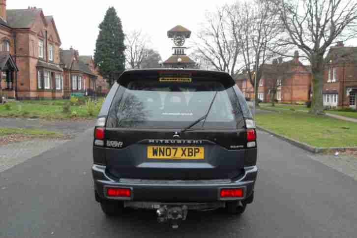 2007 MITSUBISHI SHOGUN SPORT EQUIPPE ***NO RESERVE***BARGAIN***NO RESERVE***