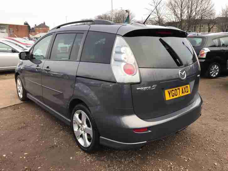 2007 Mazda 5 2.0D Furano 7 Seater Full Service History 12 Months Mot