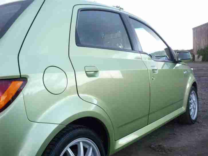 2007 Metallic Apple Green Proton Savvy 1.2 Style 5 Dr Petrol