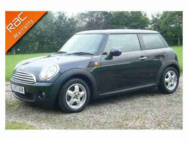 2007 1.6 Cooper Petrol Manual in Black