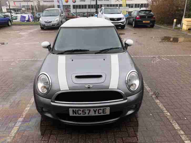 2007 Cooper S Grey with White Roof
