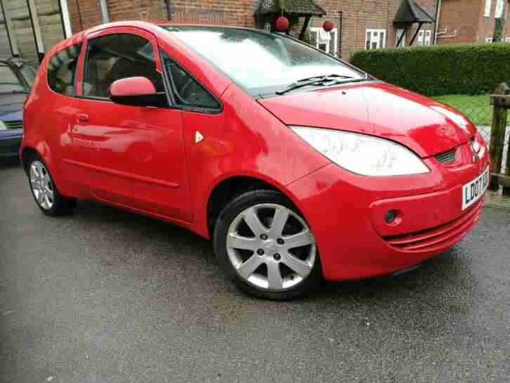 2007 Mitsubishi Colt CZ3 1.5 Petrol Manual Red Full Service History and New MOT