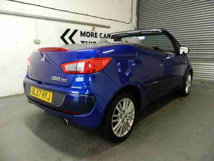 2007 Mitsubishi Colt Cabriolet 1.5 CZC2 CONVERTIBLE BLUE ALLOY WHEELS