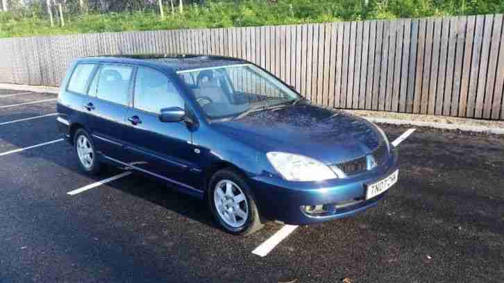 2007 Mitsubishi LANCER EQUIPPE, Estate, 5 door VERY LOW MILAGE GREAT CONDITION L