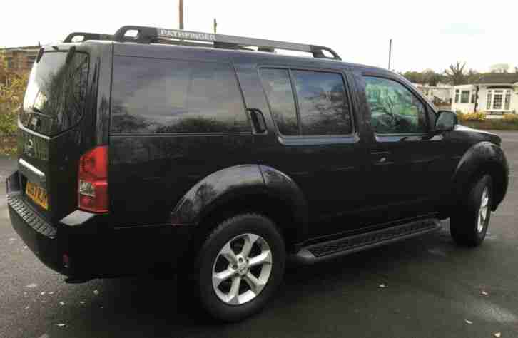 2007 NISSAN PATHFINDER AVENTURA DCI A BLACK 7 Seats