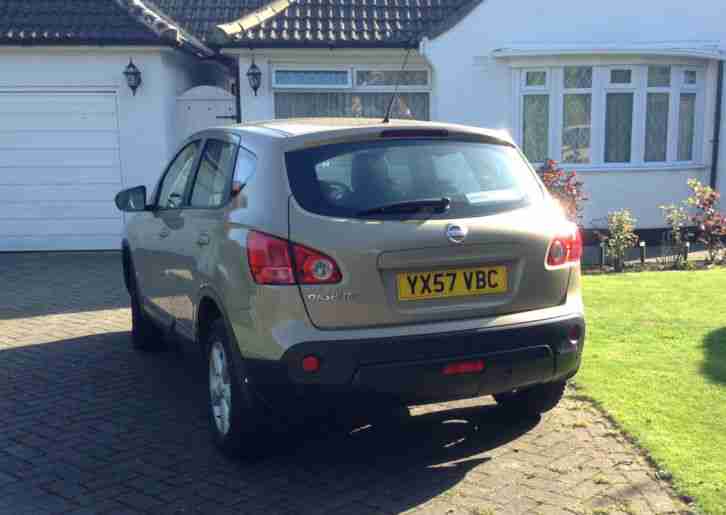 2007 NISSAN QASHQAI ACENTA 2WD CVT GOLD