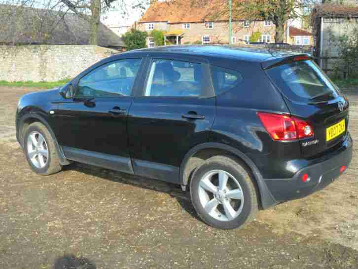 2007 NISSAN QASHQAI TEKNA DCI 2WD BLACK