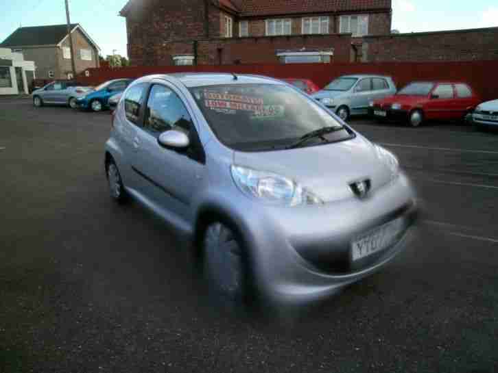 Peugeot 107. Peugeot car from United Kingdom
