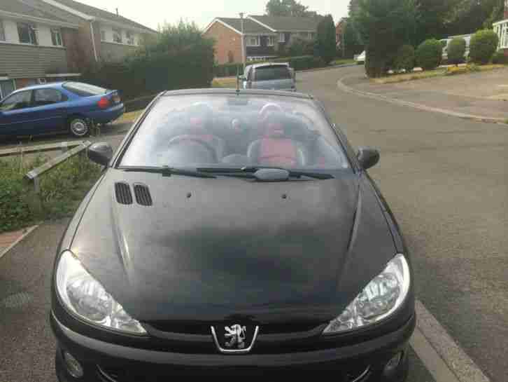 2007 PEUGEOT 206 ALLURE CC BLACK