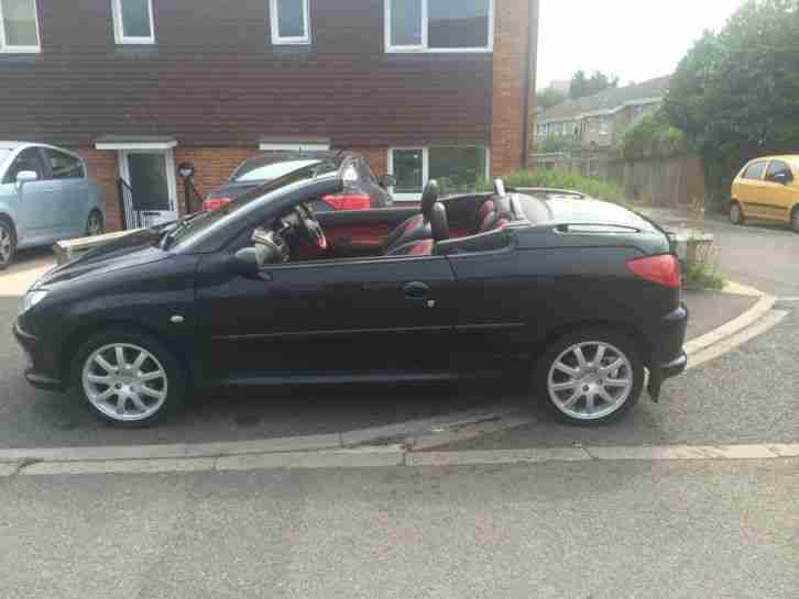 2007 PEUGEOT 206 ALLURE CC BLACK