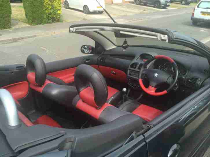 2007 PEUGEOT 206 ALLURE CC BLACK