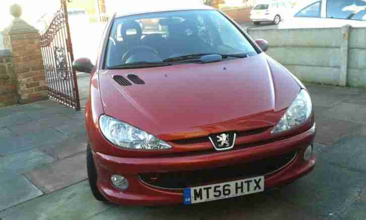 2007 PEUGEOT 206 LOOK S A RED LOW MILEAGE AUTOMATIC Great little runner