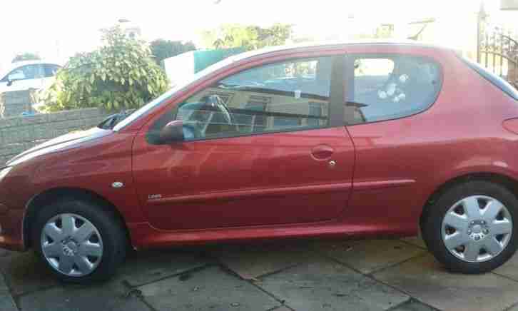 2007 PEUGEOT 206 LOOK S-A RED - LOW MILEAGE AUTOMATIC - Great little runner
