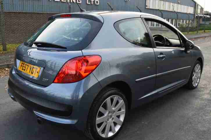 2007 PEUGEOT 207 GT HDI 110 GREY