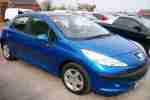 2007 207 S 1.4 16v 5 DOOR BLUE MET